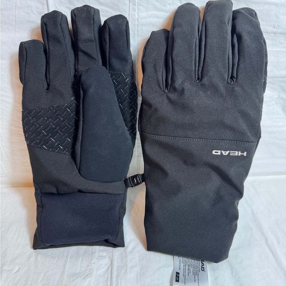 HEAD Black Insulated Gloves